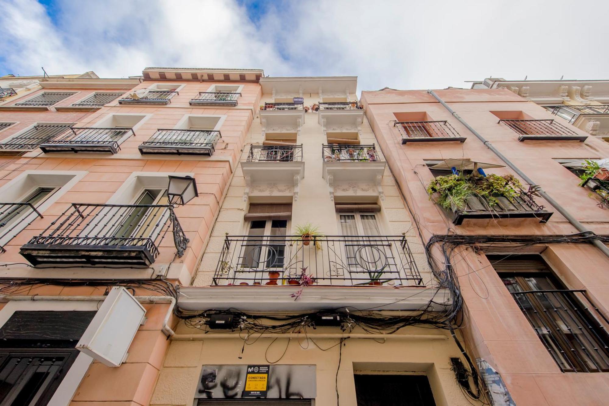 شقة Nuevo Apt Para 7 Pax En Malasana - Gran Via E1 مدريد المظهر الخارجي الصورة