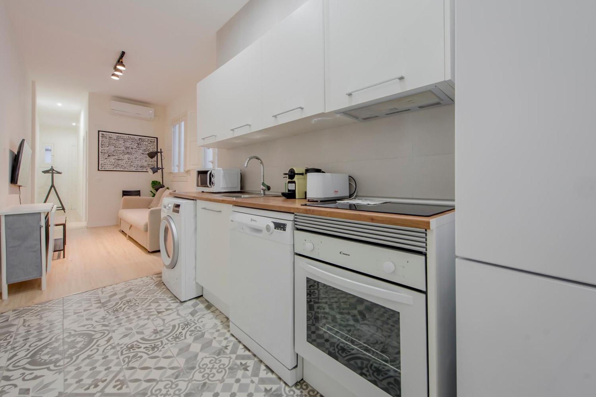 شقة Nuevo Apt Para 7 Pax En Malasana - Gran Via E1 مدريد المظهر الخارجي الصورة