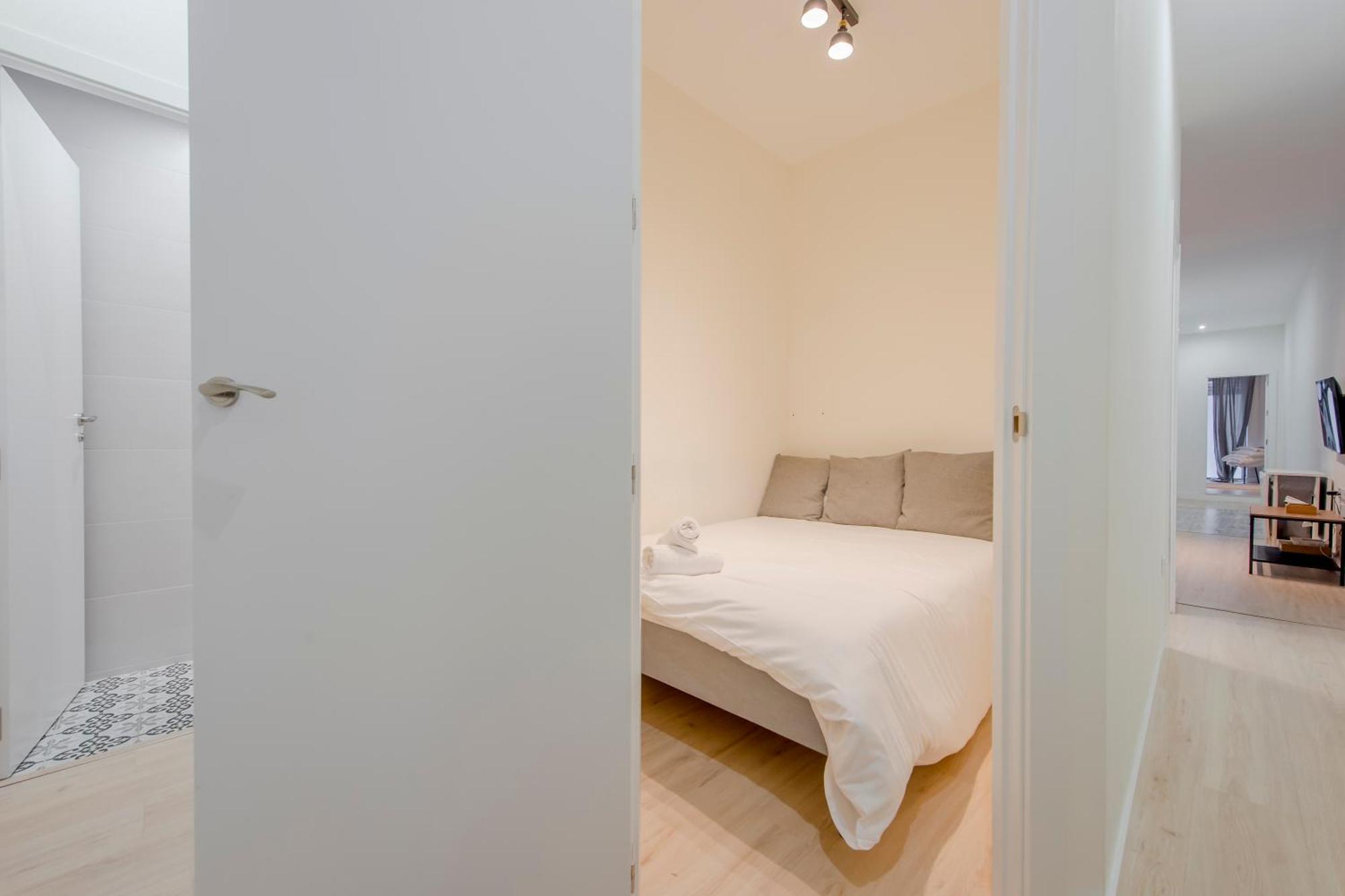 شقة Nuevo Apt Para 7 Pax En Malasana - Gran Via E1 مدريد المظهر الخارجي الصورة